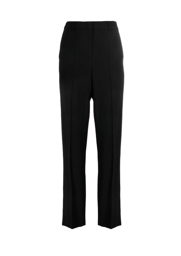 Emporio Armani straight-leg crepe trousers