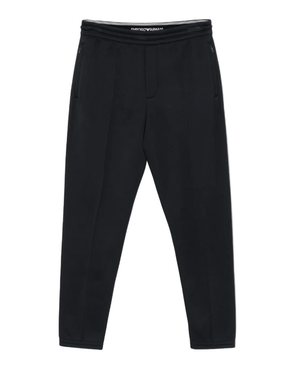 Emporio Armani track pants in navy blue