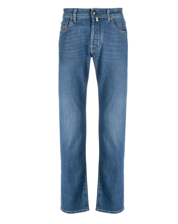 Jacob Cohen Bard medium-blue straight-leg jeans