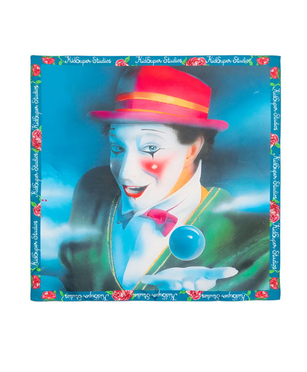KidSuper Cirque Du Solei silk scarf