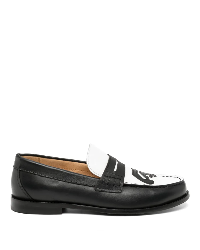 KidSuper Patchwork Penny loafers