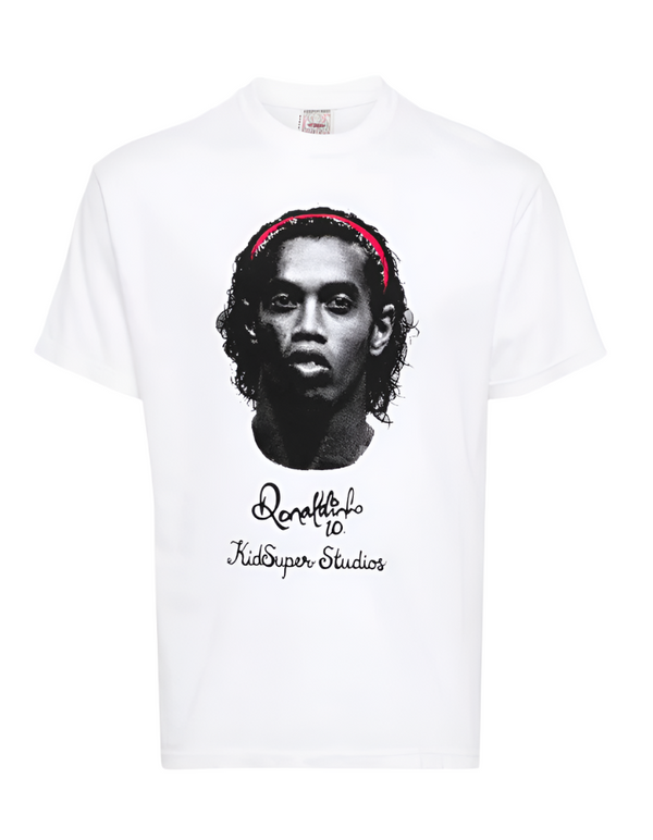 KidSuper Ronaldinho portrait tee