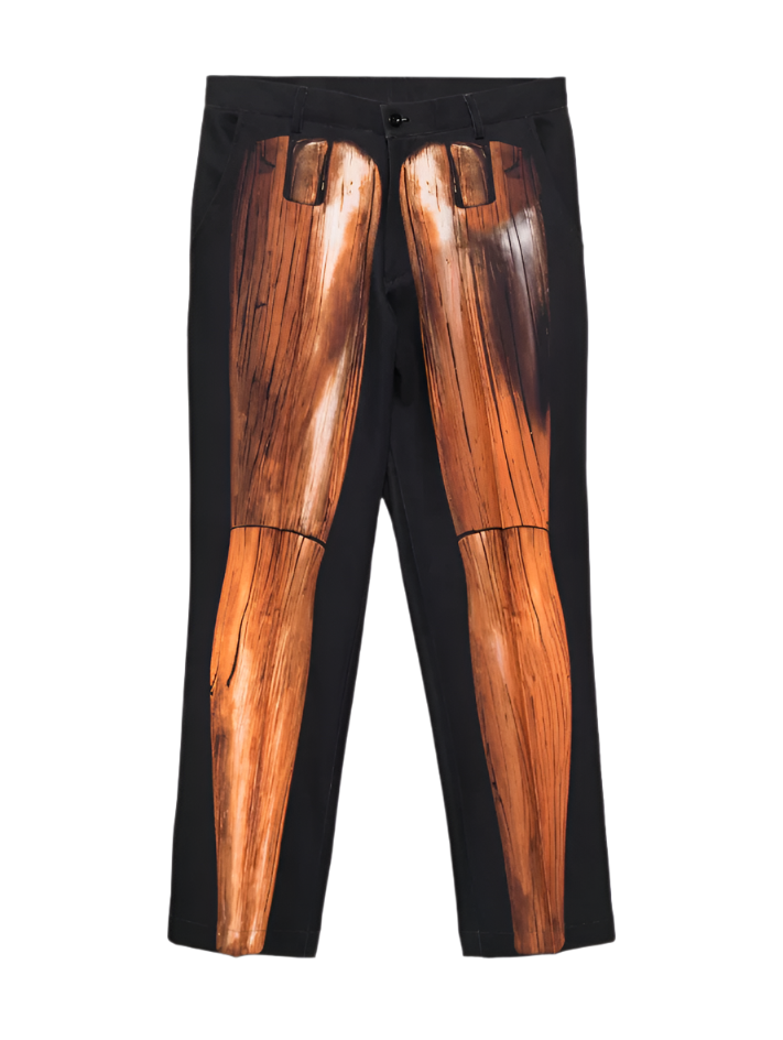 KidSuper woman figure mannequin suit trousers