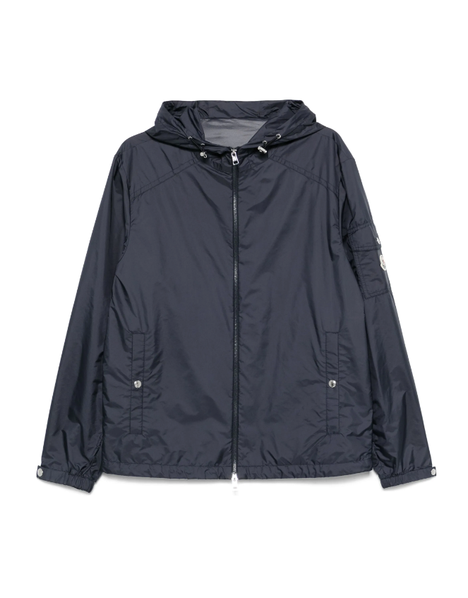 Moncler Etiache navy rain jacket