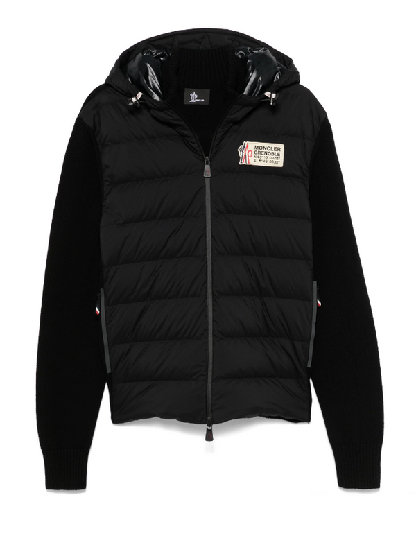 Moncler Grenoble Padded Zip Up Hoodie