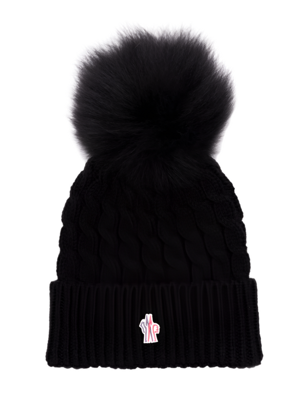 Moncler Grenoble beanie with logo