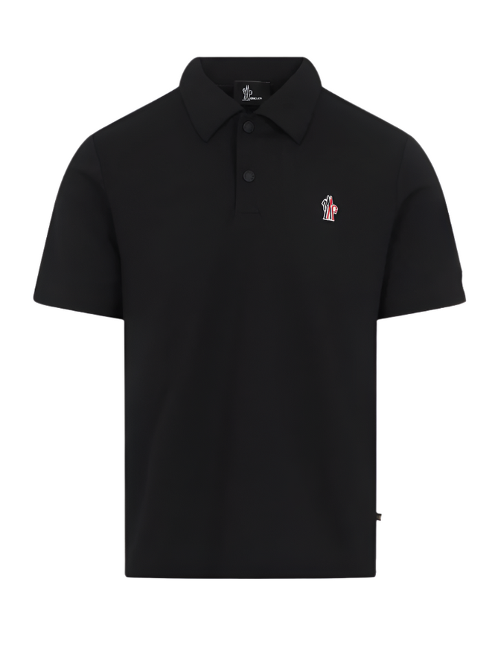 Moncler Grenoble
logo-patch polo shirt