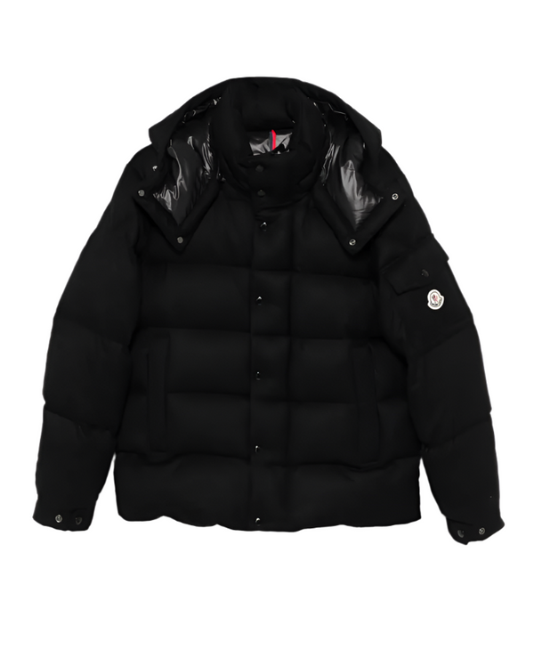 Moncler Vezere flannel short down jacket