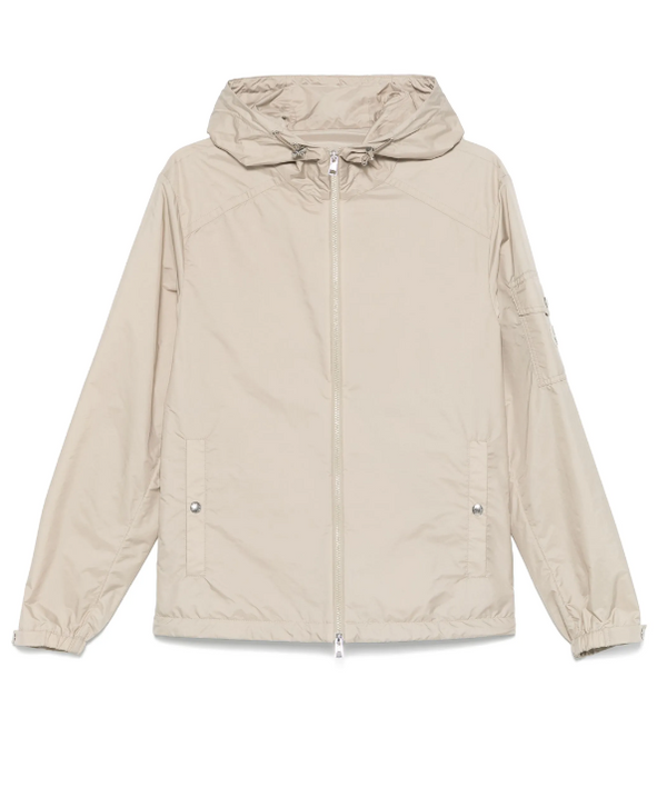 Moncler beige Etiache rain jacket