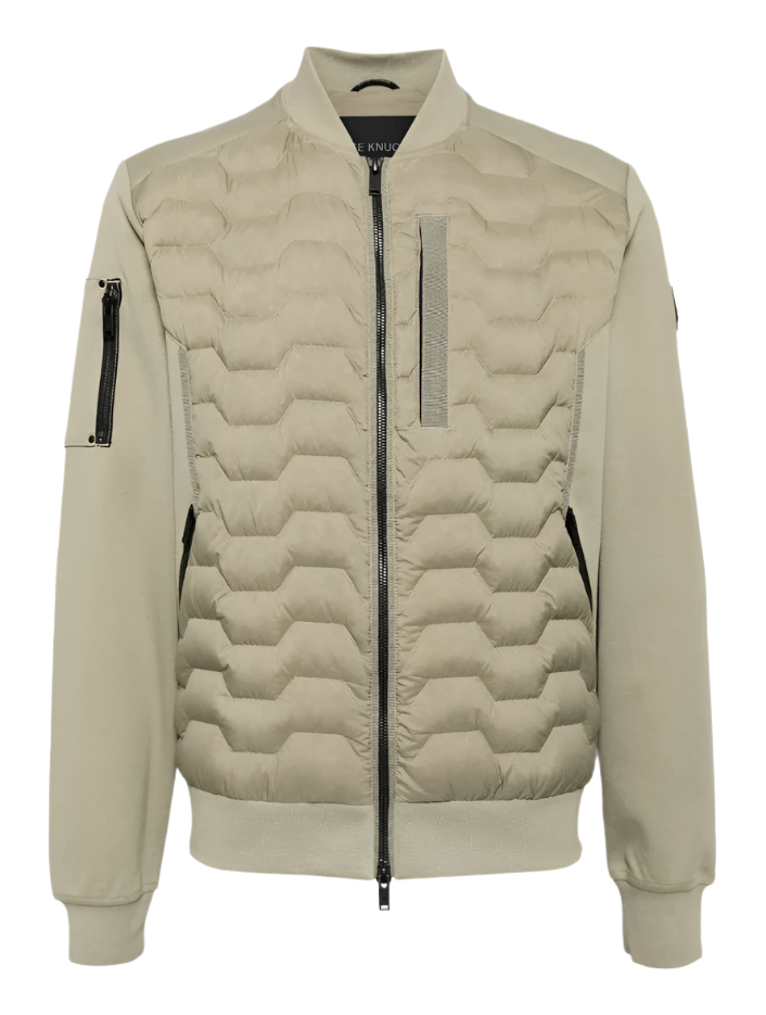 Moose Knuckles granite bomber jacket