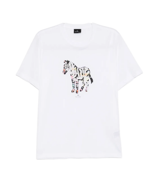 PS Paul Smith Cotton Zebra T-Shirt