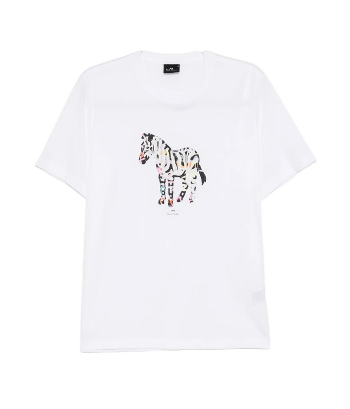 PS Paul Smith Cotton Zebra T-Shirt