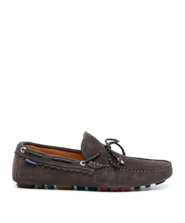 PS Paul Smith Grey 'Springfield' Driving Loafers