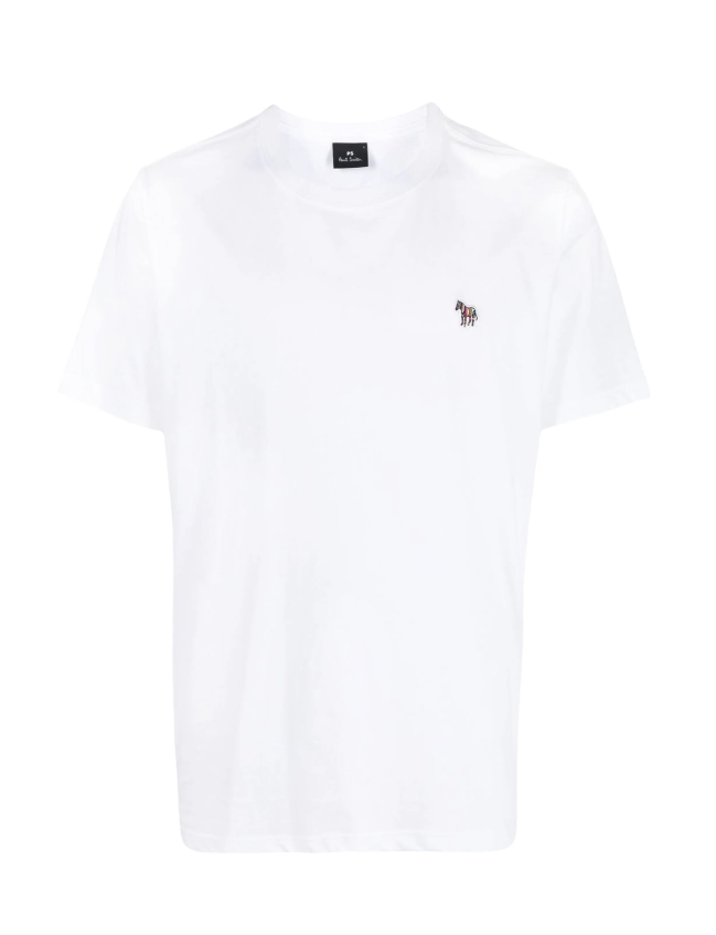 PS Paul Smith Zebra Logo Cotton T-Shirt