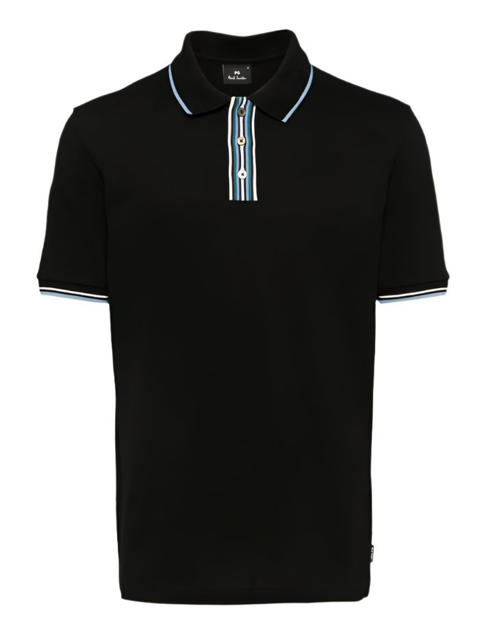 PS Paul Smith black polo shirt