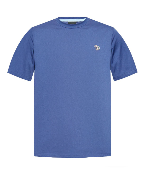 PS Paul Smith blue Zebra Logo Cotton T-Shirt