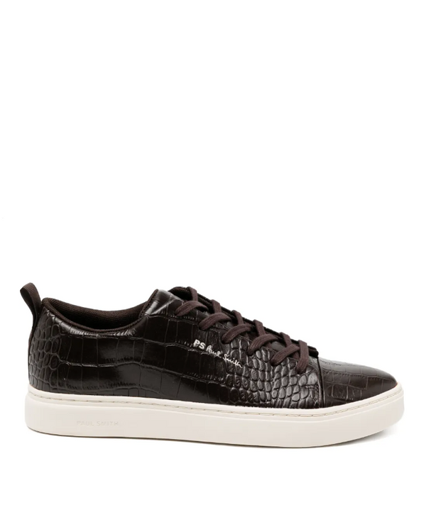 PS Paul Smith brown croc "Lee" trainers