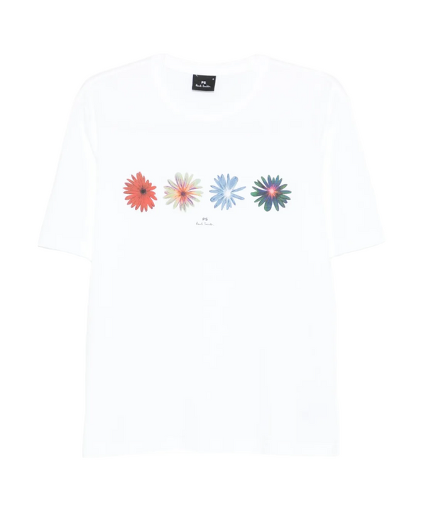 PS Paul Smith casual fit t-shirt with flowers