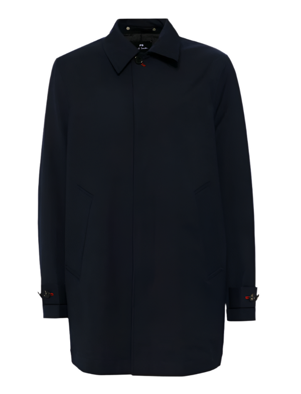 PS Paul Smith cotton-blend single-breasted coat