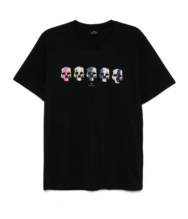 PS Paul Smith navy multi skull T-Shirt