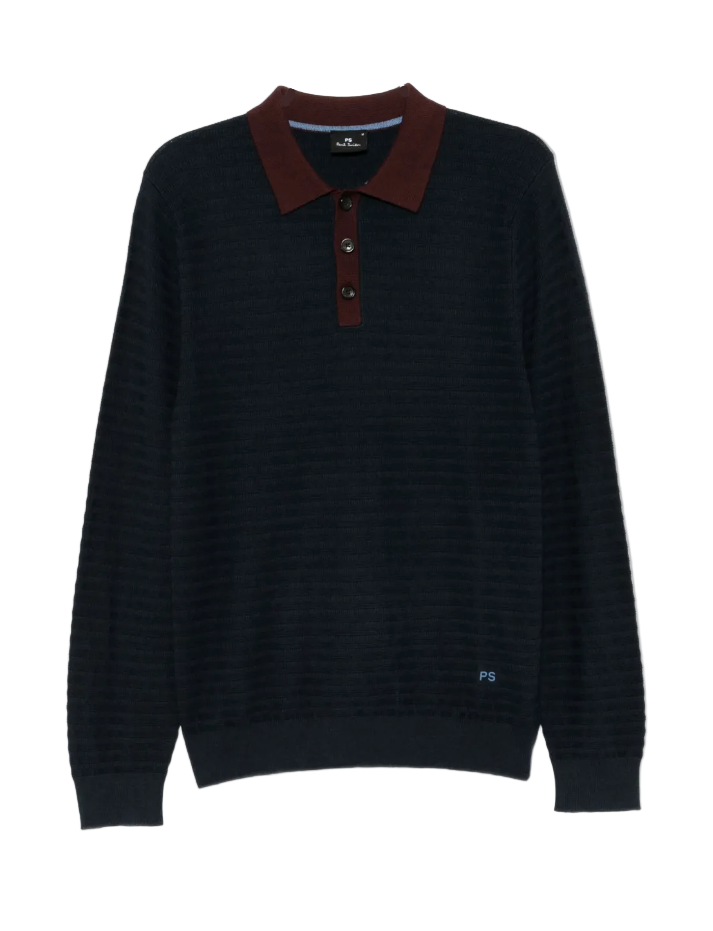 PS Paul Smith polo sweater with long sleeves