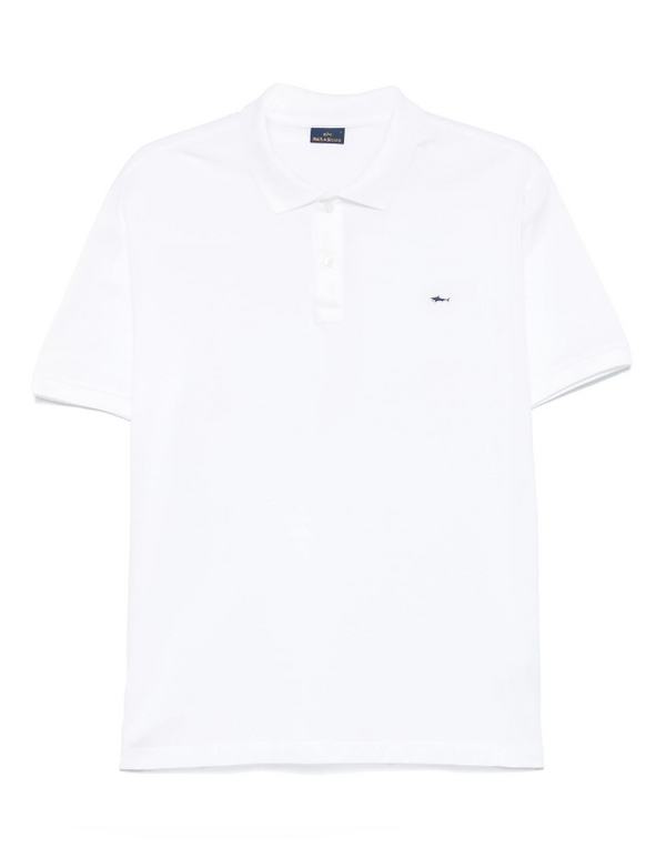 Paul & Shark cotton knitted polo shirt