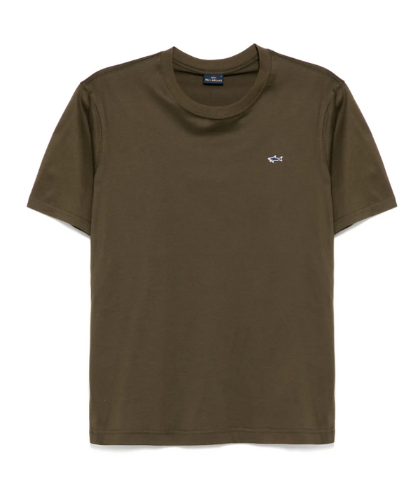 Paul & Shark green cotton T-shirt