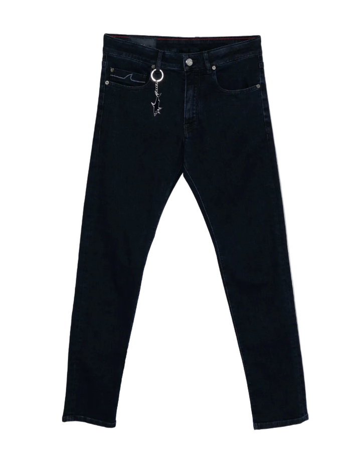 Paul & Shark navy cotton stretch denim