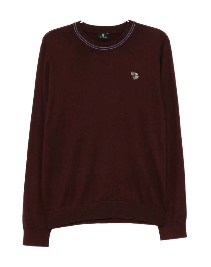 Paul Smith Zebra-patch sweater