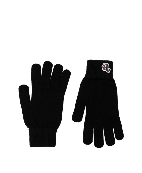 Paul Smith Zebra wool gloves