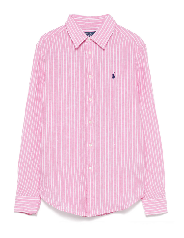 Polo Ralph Lauren Classic Fit Striped Linen Shirt