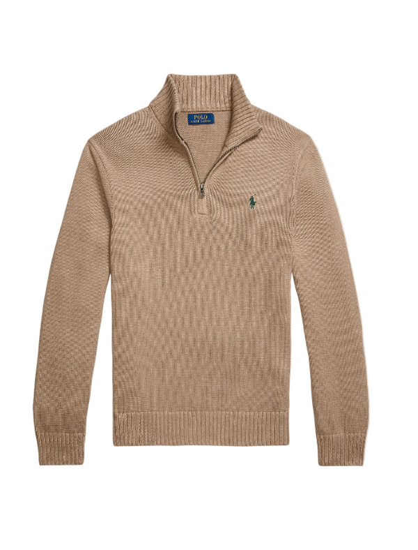 Polo Ralph Lauren Cotton Quarter-Zip Jumper
