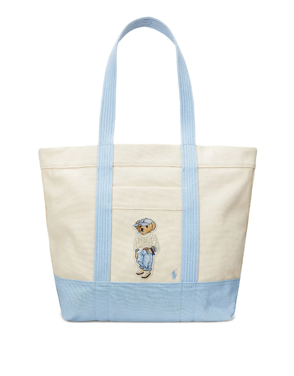 Polo Ralph Lauren Polo Bear canvas medium tote