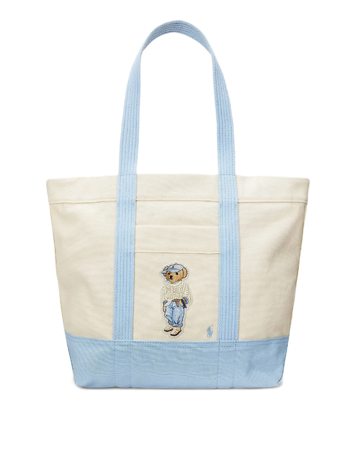 Polo Ralph Lauren Polo Bear canvas medium tote