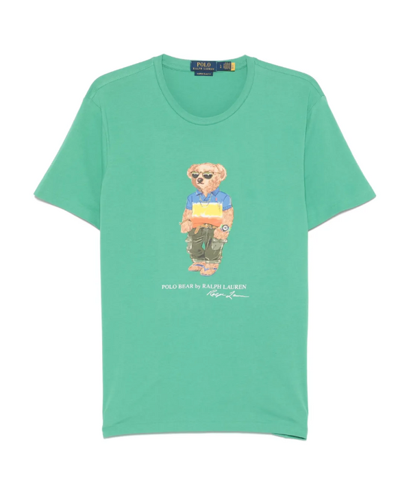 Polo Ralph Lauren Polo Bear cotton T-shirt in green