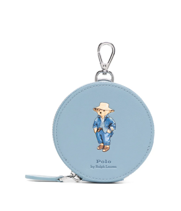 Polo Ralph Lauren Polo bear leather coin pouch