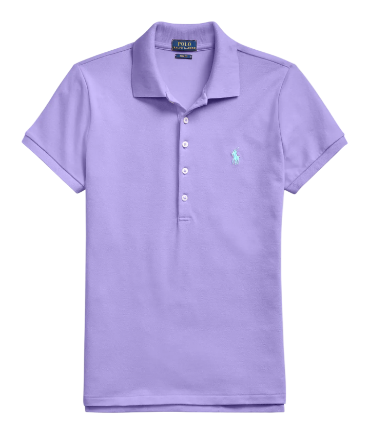 Polo Ralph Lauren Purple Slim Fit Stretch Polo Shirt 