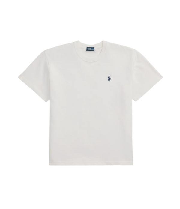 Polo Ralph Lauren Relaxed Fit Cotton Jersey Tee in white