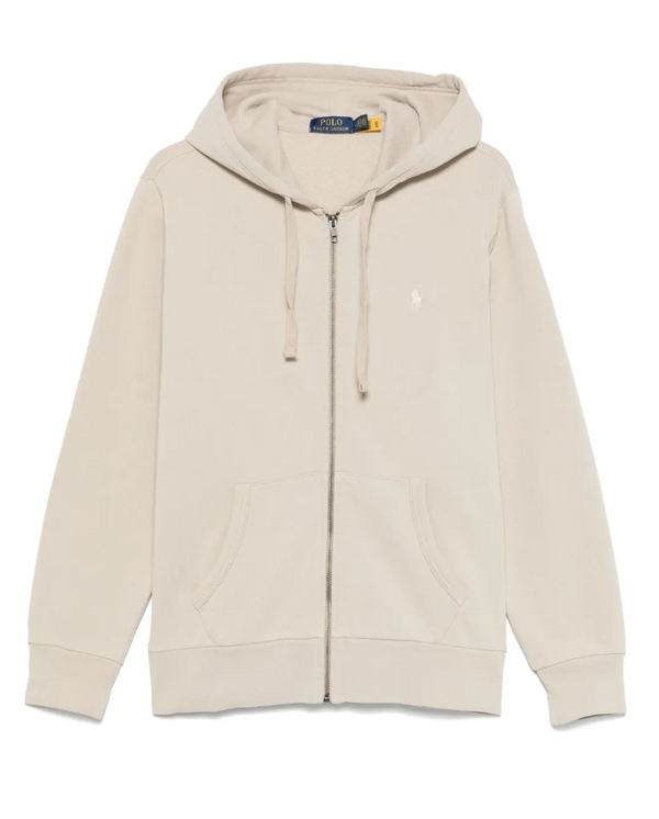 Polo Ralph Lauren fleece zip-up hoodie with logo