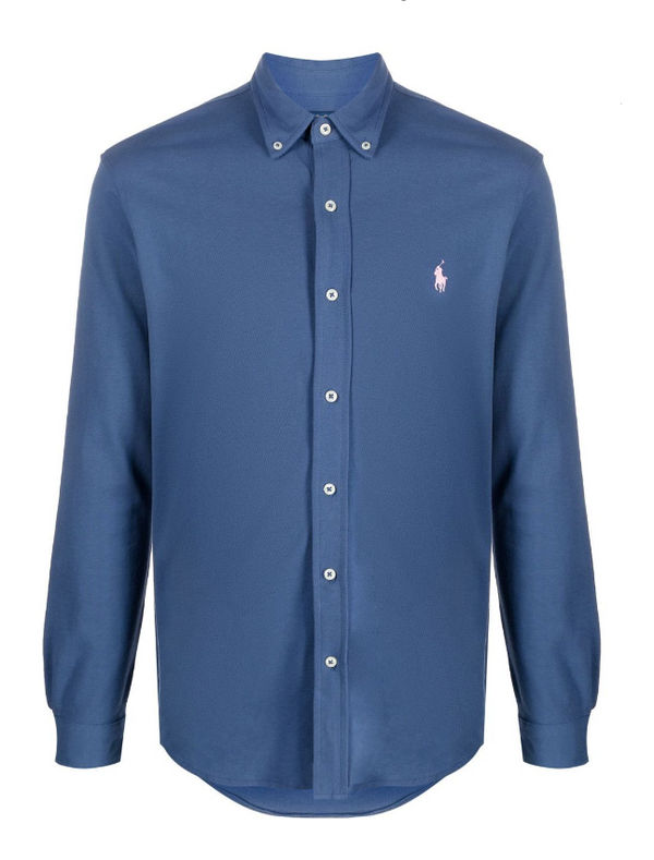 Polo Ralph Lauren logo patch longsleeved shirt