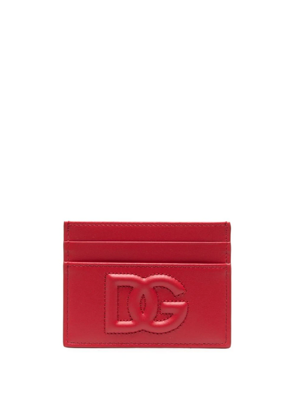 Dolce & Gabbana calfskin DG Logo card holder