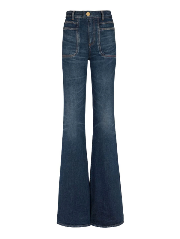 Balmain flared denim jeans