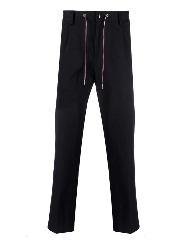 Moncler logo-tag drawstring trousers