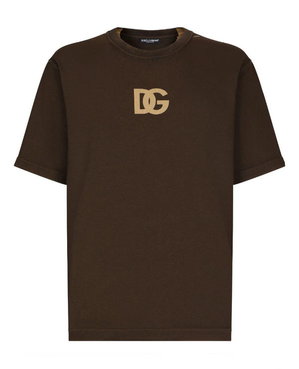 Dolce & Gabbana DG logo print cotton T-shirt
