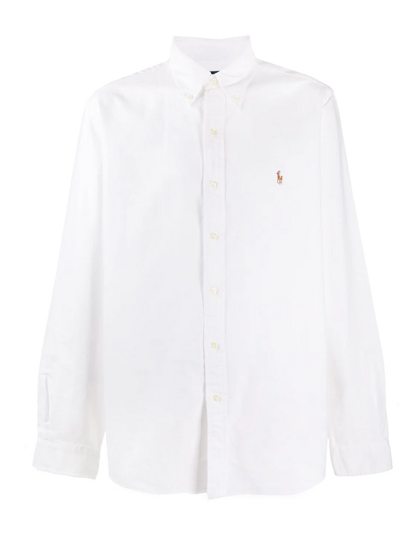 Polo Ralph Lauren logo-embroidered long-sleeve shirt