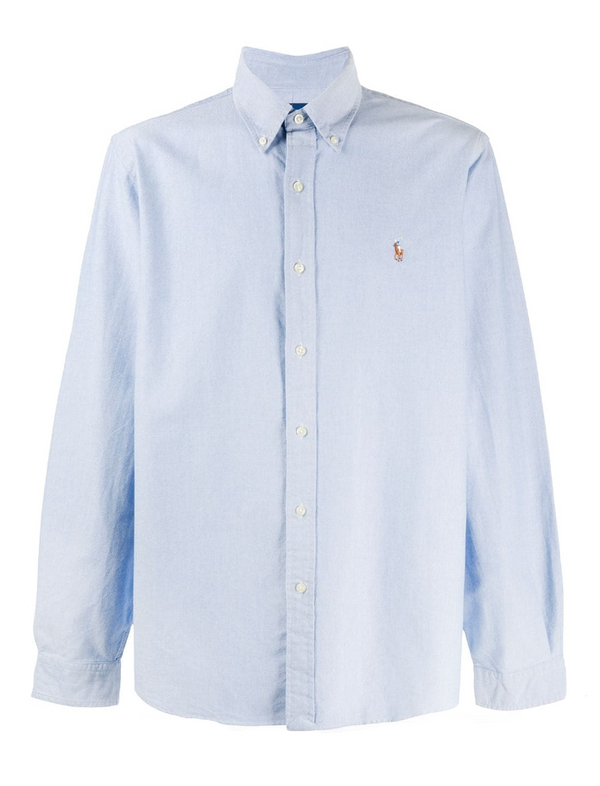 Polo Ralph Lauren logo-embroidered long-sleeve shirt