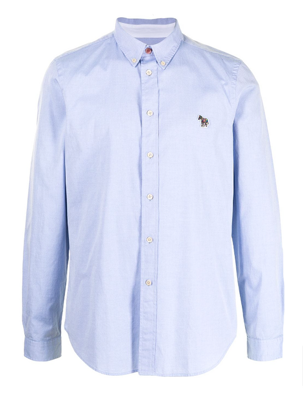 PS Paul Smith zebra patch cotton shirt