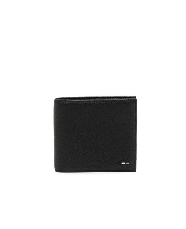 BOSS embossed-logo bi-fold wallet