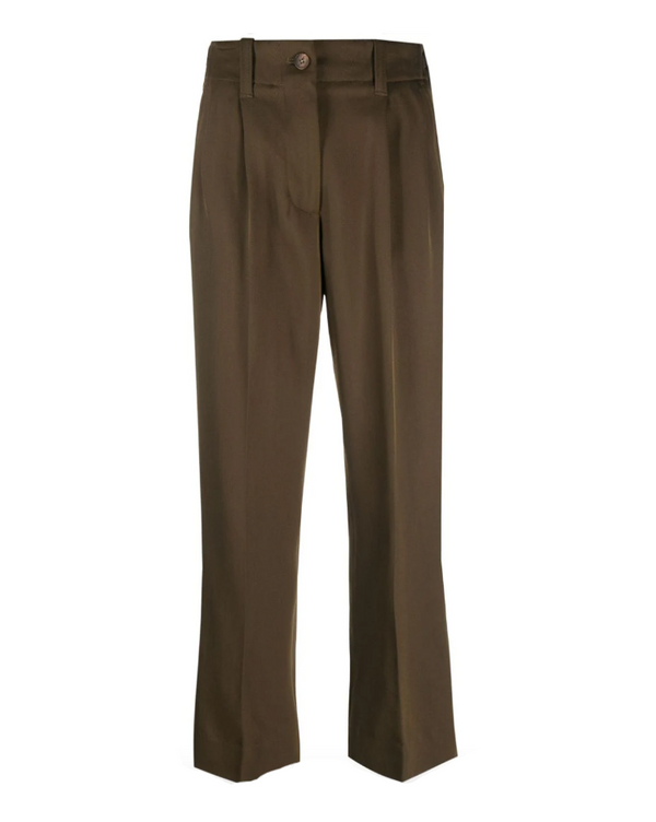 Golden Goose Beech-colored pants in wool and viscose blend