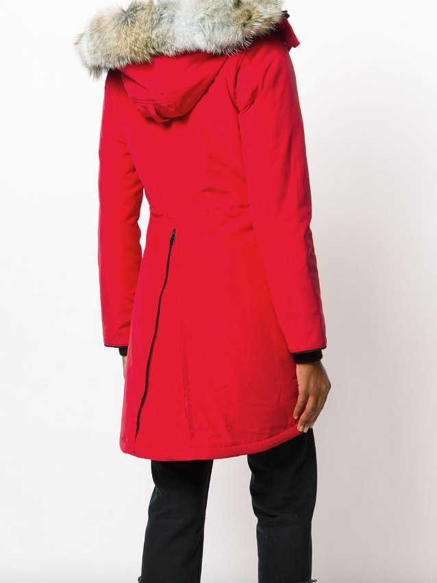 Canada Goose Rossclair red parka Profile Fashion